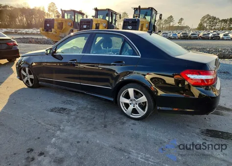 2011 Mercedes-Benz E 350 from USA, damaged, VIN WDDHF5GB2BA516238